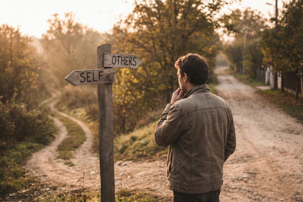 definition of selfishly