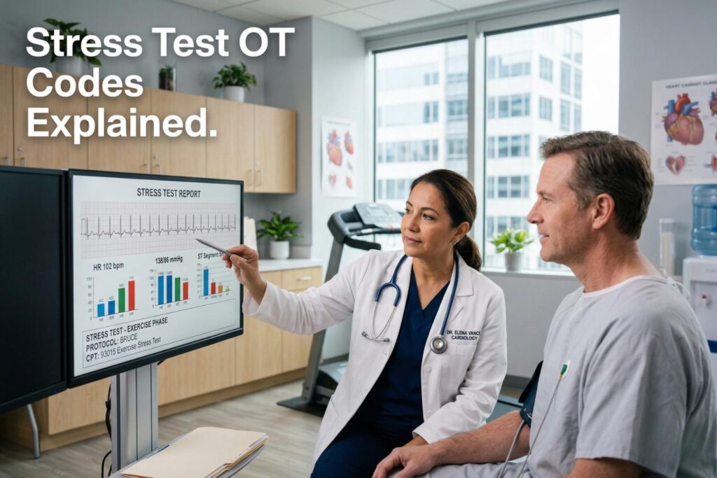 stress test cpt codes