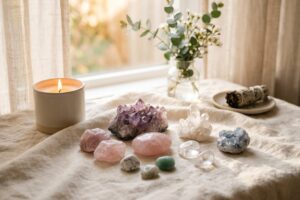 crystals for stress relief