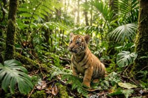 i am a baby tiger where is mama