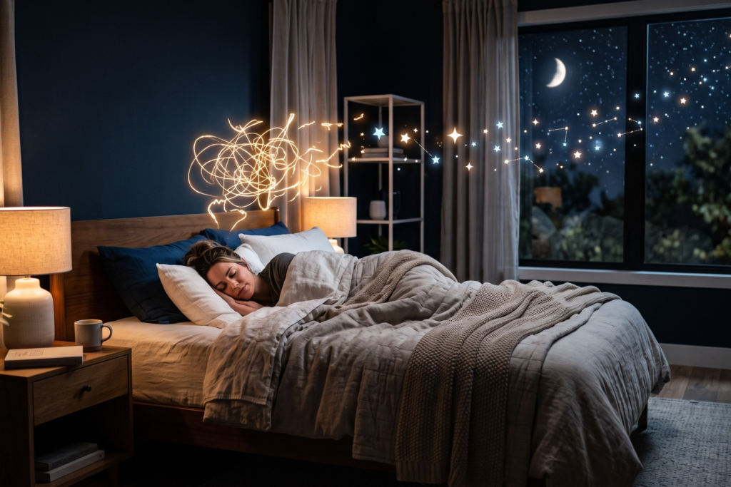 stop overthinking at night