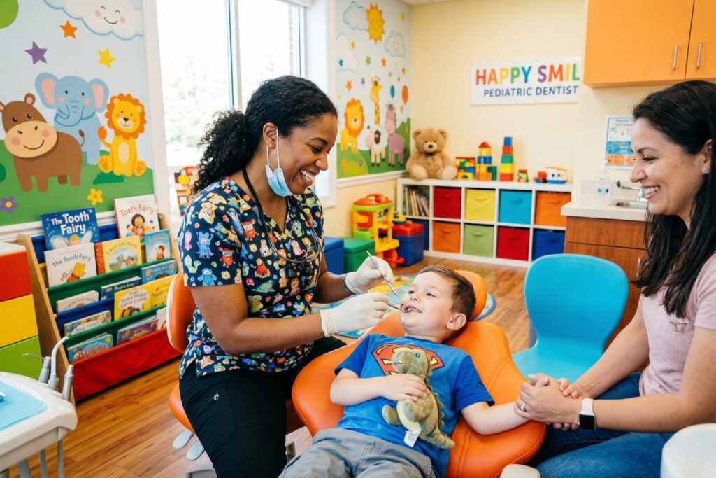 pediatric dental anxiety near me
