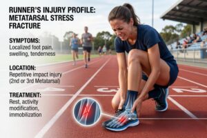 stress fracture in foot​